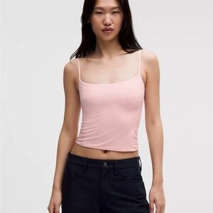 lululemon Wundermost Women's Pink Spaghetti Strap Top
